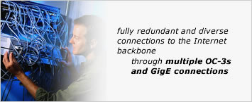 Fastest and the most reliable connectivity service to our hosting customers.